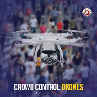 Crowd Control Drones