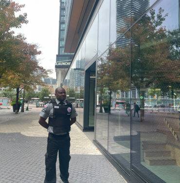Retail security guard services
