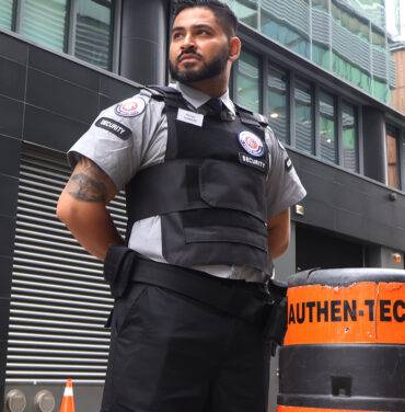 Retail security guard services