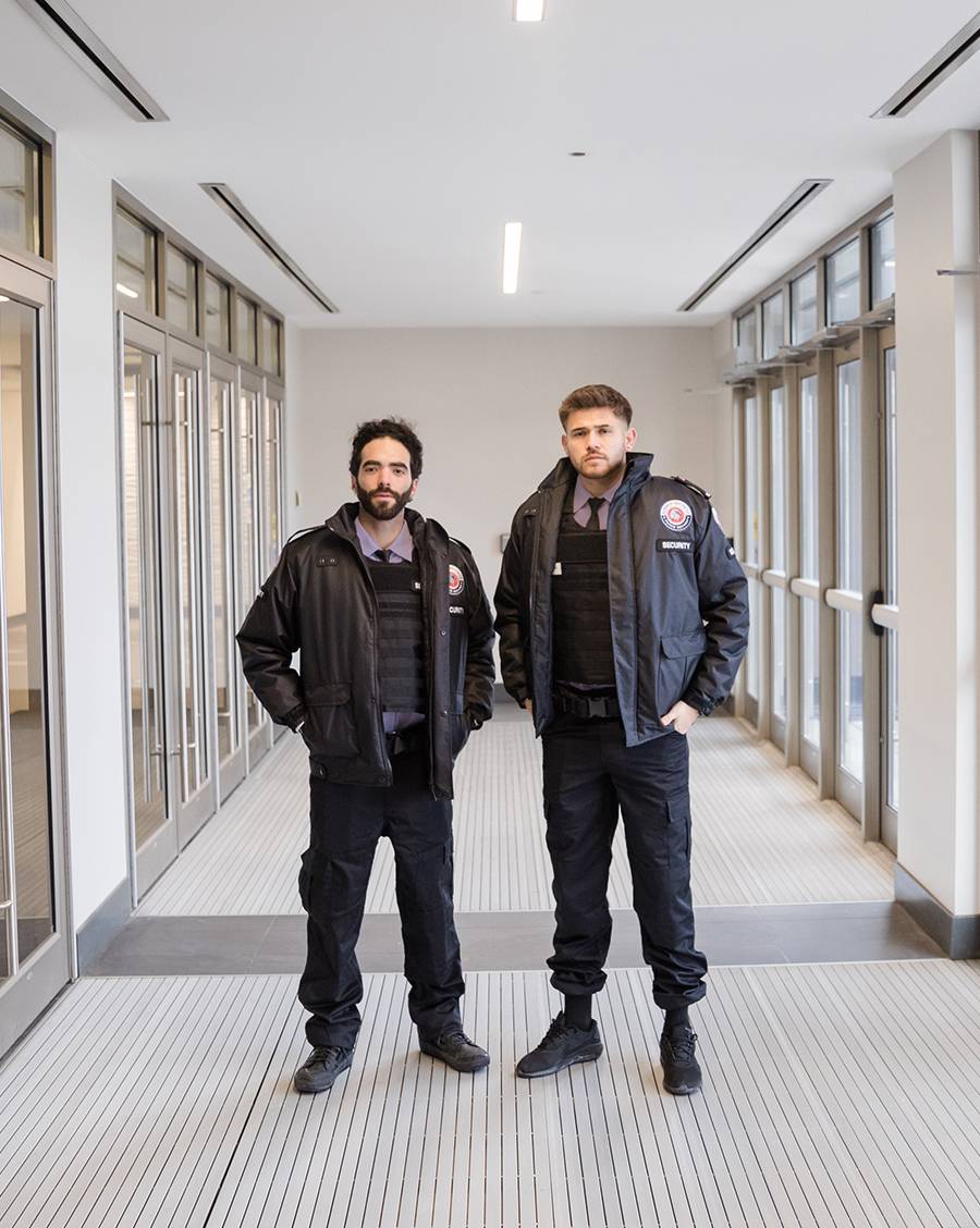 Mall security guards