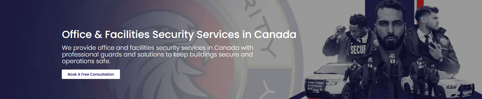 Corporate office security guard services in Vancouver.