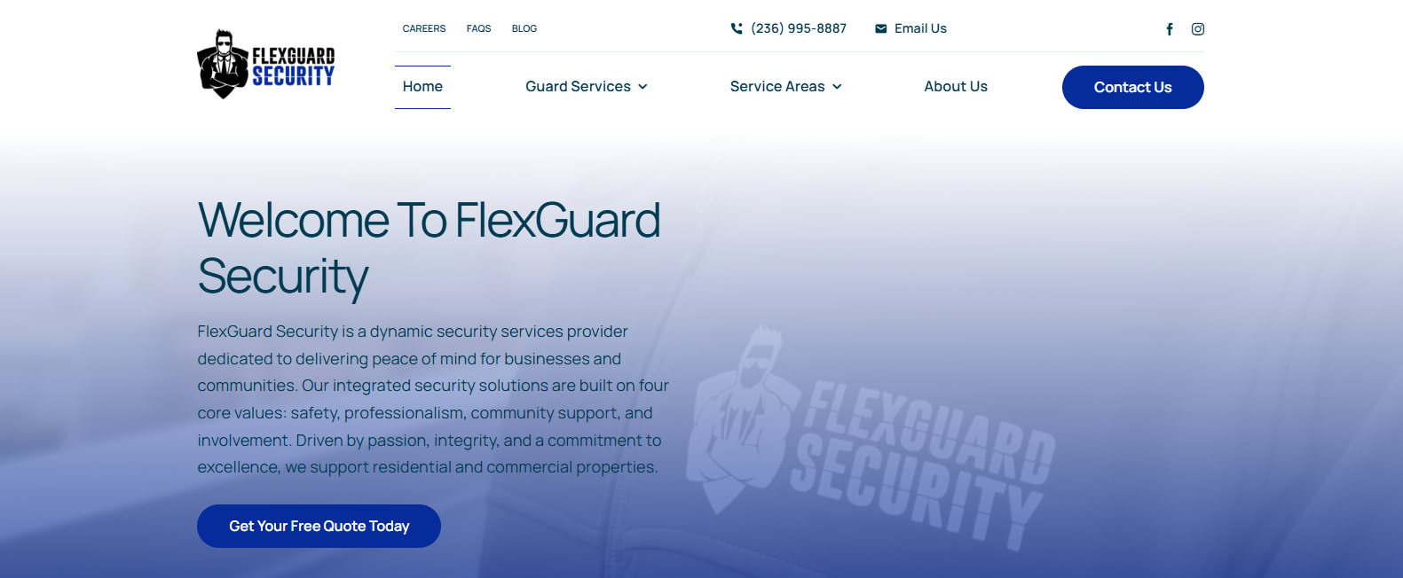 FlexGuard Security Corp. construction site security services in Vancouver.