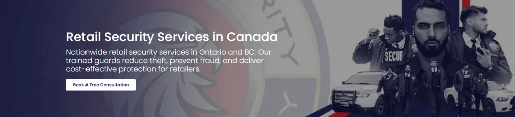 G Force Security retail security services in Vancouver.