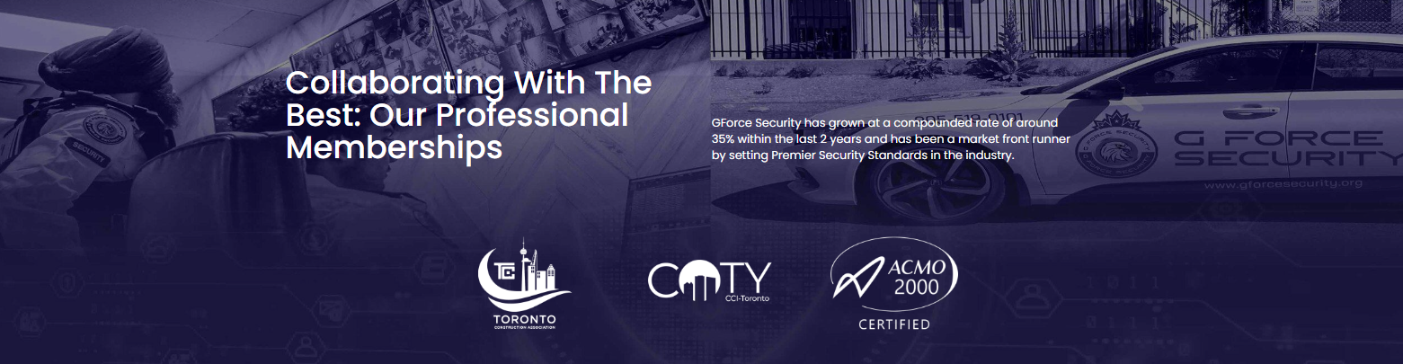 Notable clients and retail properties associated with G Force Security.