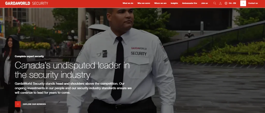 GardaWorld Security - security providers in Vancouver.