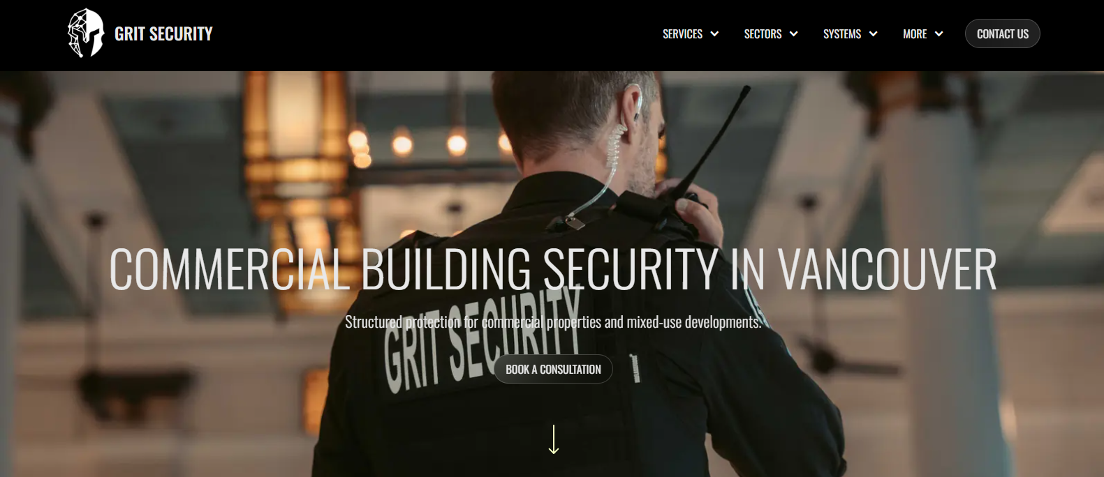 Grit Security commercial security services in Vancouver.