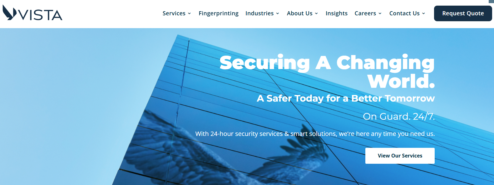 Vista Security & Investigations retail security and loss prevention services.
