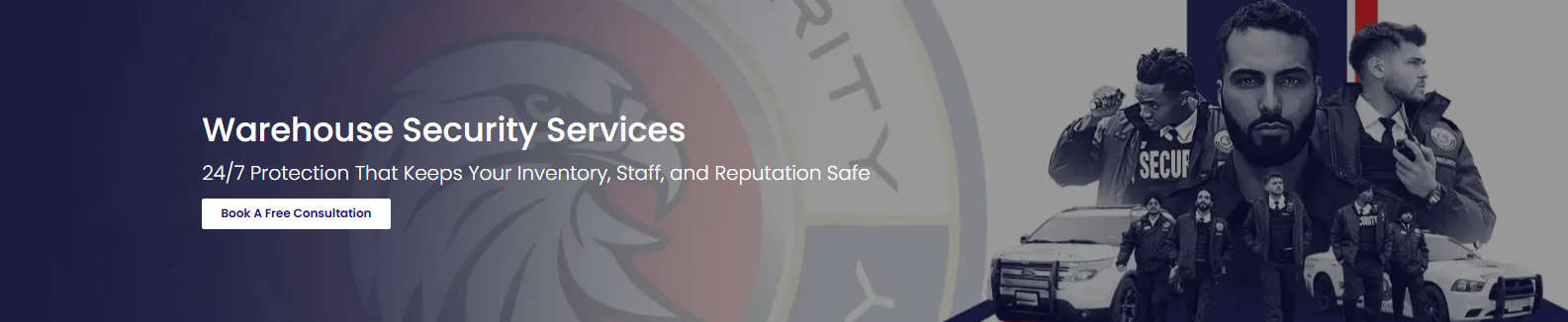 Warehouse security guard services in Vancouver.